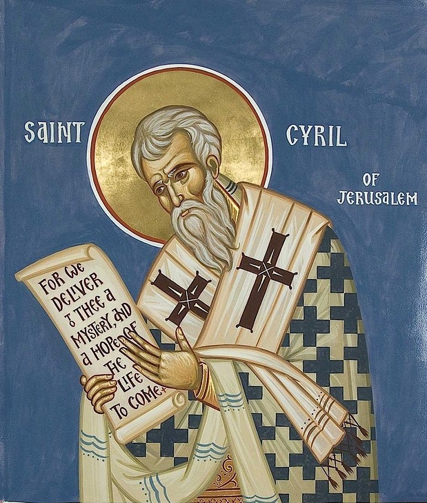 Sfântul Chiril, Arhiepiscopul Ierusalimului Sfântul Chiril, Arhiepiscopul Ierusalimului