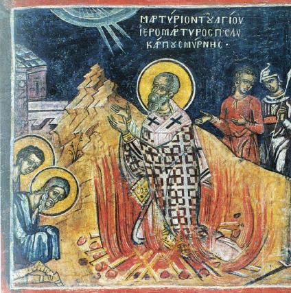 Sfântul Ierarh Policarp, prescură a iubirii lui Hristos