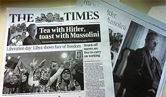 The Times despre regele Mihai: "Ceai cu Hitler, toast cu Mussolini"
