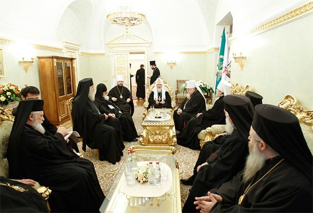 Comunicat al primaţilor şi reprezentanţilor Bisericilor Ortodoxe surori