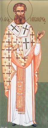 Viața Sfântului Sfințit Mucenic Nicandru, Episcopul Mirelor