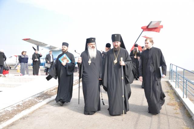 IPS Arhiepiscop Antonie, rectorul Academiei Teologice din Kiev, a sosit la Iaşi