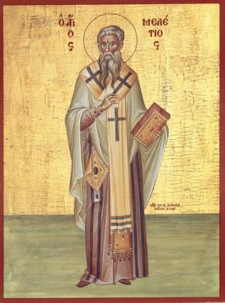 Viața Sfântului Ierarh Meletie, Arhiepiscopul Antiohiei celei Mari