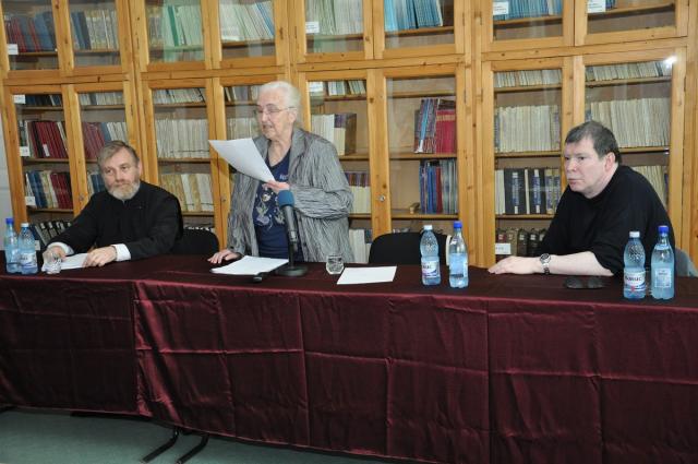 Lidia Stăniloae a conferenţiat la Facultatea de Teologie Ortodoxă din Iaşi