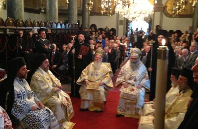 Vizita Patriarhului Antiohiei la Constantinopol