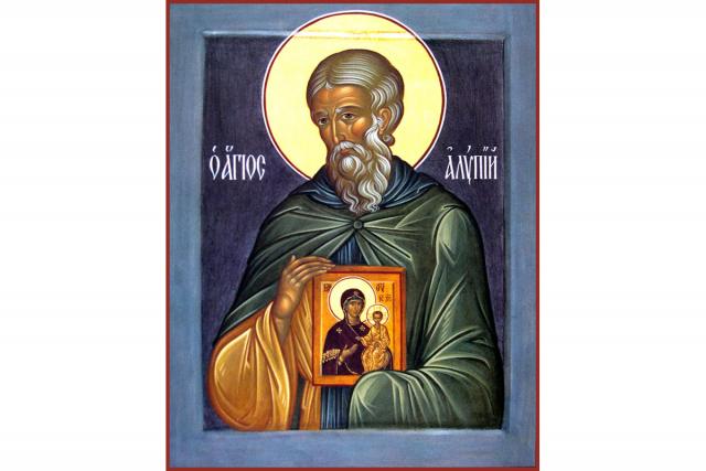 Sfântul Cuvios Alipie, iconarul de la Pecerska