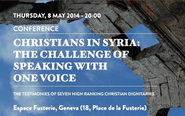 Conferință istorică în Geneva: creștinii din Siria vor striga cu o singură voce
