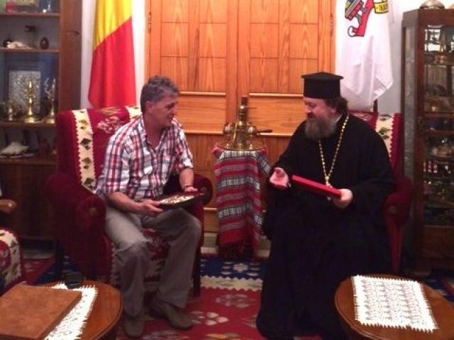 Vizita Ministrului Român al Apărării Naţionale la Reprezentanţa Patriarhiei Române din Ierusalim