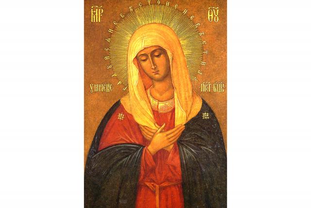 Icoana Maicii Domnului „Umilenie” de la Diveevo Icoana Maicii Domnului „Umilenie” de la Diveevo