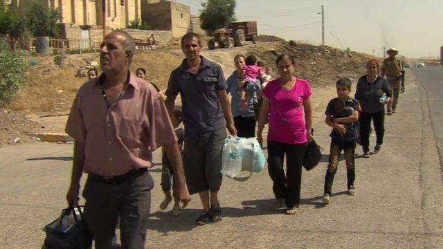 Franța va primi pe creștinii ce fug din Irak