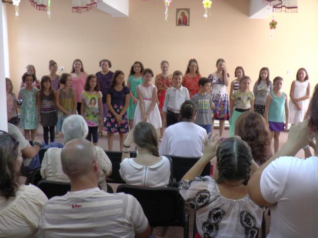 Şcoală de vară la Grădiniţa "Sfântul Ioan" din Suceava