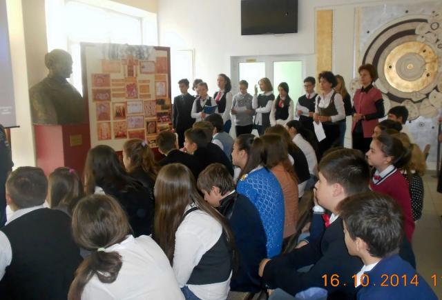 Program comemorativ închinat Sfinţilor Martiri Brâncoveni, la Şcoala Gimnazială „Alexandru cel Bun“