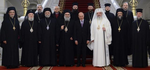 Patriarhul Antiohiei şi Patriarhul României la Palatul Cotroceni
