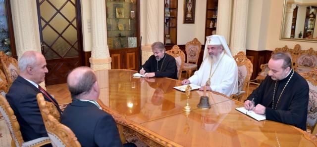 Ambasadorul Iordaniei în vizită de prezentare la Patriarhia Română