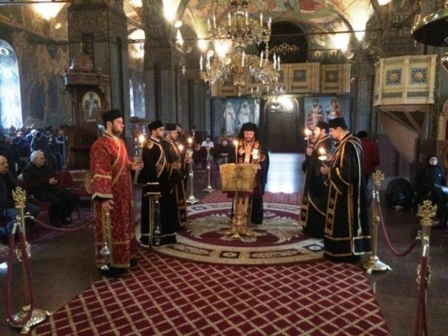 A treia zi a canonului sfântului Andrei Criteanul la Catedrala Episcopală din Giurgiu