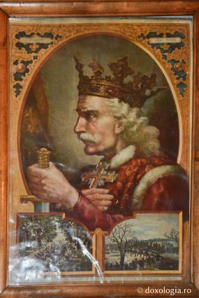 Foto: Maria Burlă Un portret necunoscut al Sfântului Ștefan, la Mănăstirea Războieni