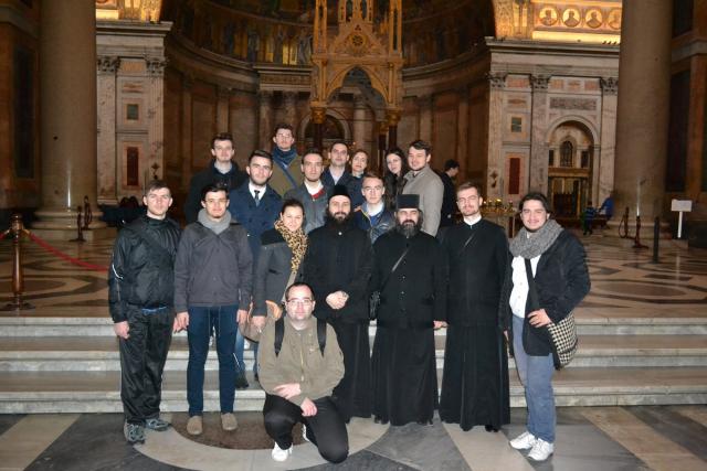 Pelerinaj la Roma al membrilor Colegiului „Sfântul Nicolae“