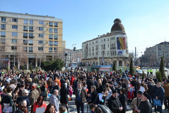 Fotografii: Tudorel Rusu 2000 de ieșeni, la Marșul pentru viață