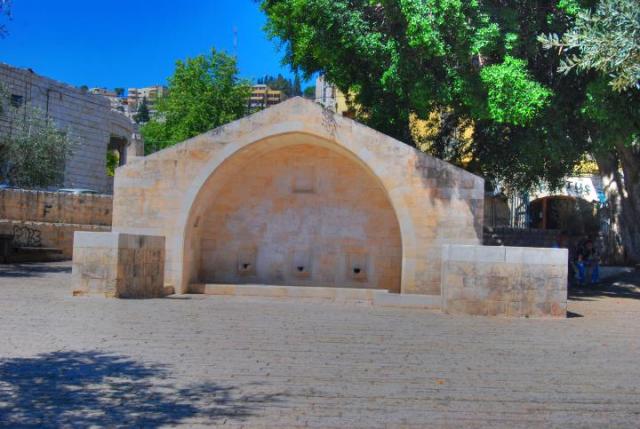 Fântâna Maicii Domnului din Nazaret / Foto: biblewalks.com Fântâna Maicii Domnului din Nazaret
