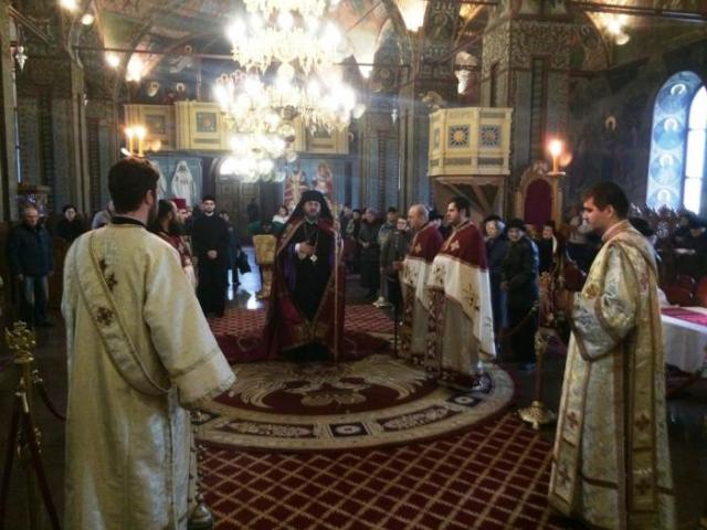 Slujire arhierească în Catedrala Episcopală din Giurgiu