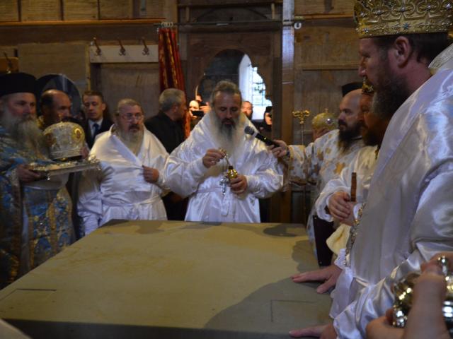 Ctitoria ștefaniană a Mănăstirii Popăuți, resfințită de patru ierarhi