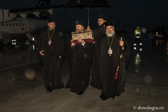 Moaștele Sfântului Ioan Gură de Aur au sosit la Iași