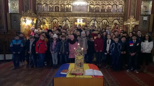 Slujbă de binecuvântare la Biserica "Sfântul Gheorghe" din Bacău
