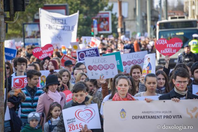 Peste 2000 de persoane, la Marșul pentru Viață de la Iași
