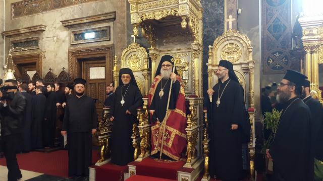 Cuvântul Înaltpreasfințitului Teofan la întâmpinarea Patriarhului Antiohiei și Întregului Orient