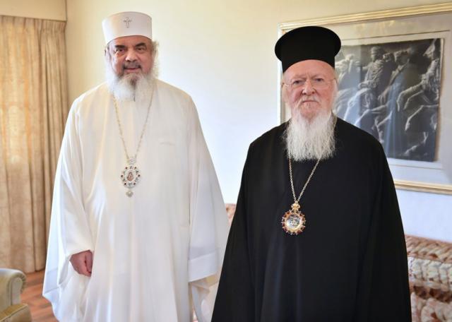 Mesaj de felicitare adresat Patriarhului Ecumenic. 25 de ani de la alegerea şi întronizarea Sanctităţii Sale