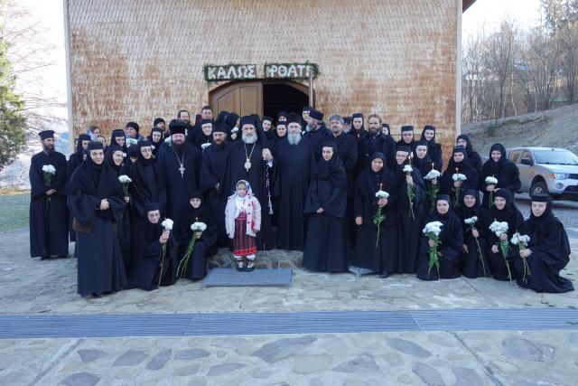 Înaltpreasfinţitul Părinte Ierotheos Vlachos, în vizită la Mănăstirea Diaconeşti