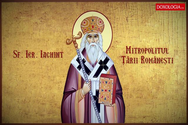 Sfântul Ierarh Iachint, Mitropolitul Țării Românești