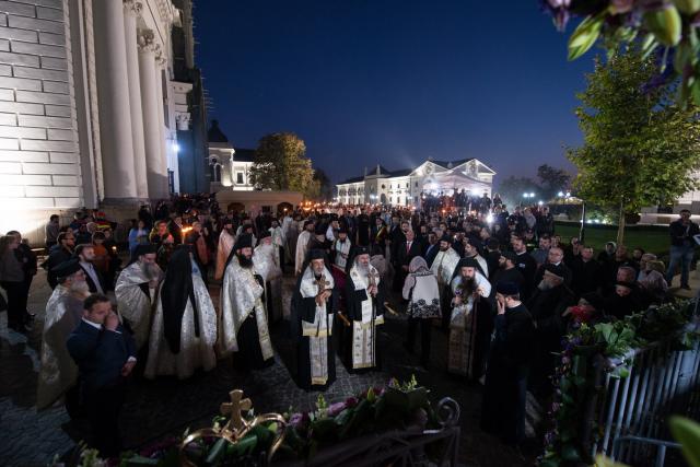 Hramul Sfintei Parascheva: 23.000 de pelerini au străbătut „Calea Sfinților” la Iași