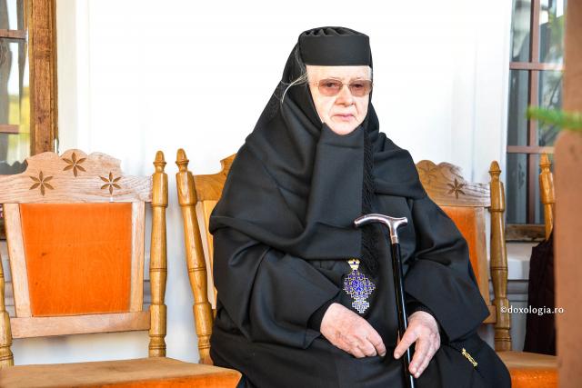 Maica Teofana Scântei – de 50 de ani, stareță a Mănăstirii Vorona