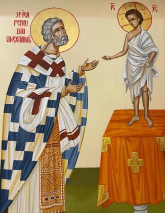 Viața Sfântului Sfințit Mucenic Petru, Episcopul Alexandriei