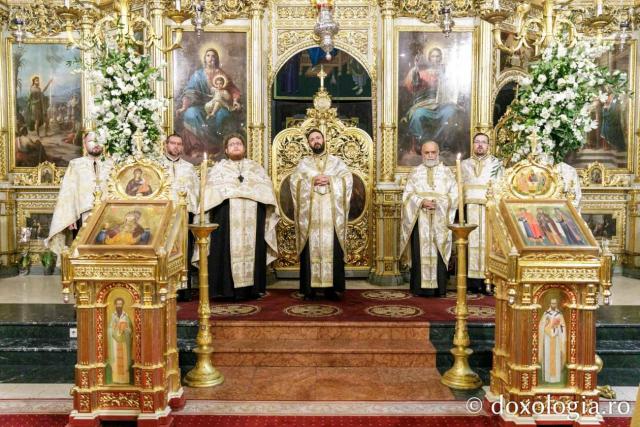 Slujbă închinată Sfântului Andrei Criteanul, la Catedrala Mitropolitană / Foto: pr. Silviu Cluci