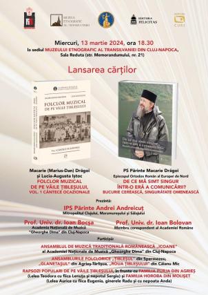 Lansarea celor două volume ale PS Părinte Macarie