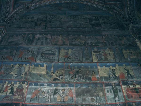 Frescă Biserica „Înălțarea Domnului” - Mănăstirea Neamț