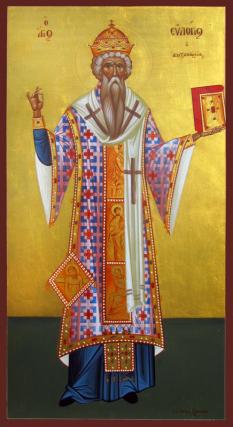 Sfântul Ierarh Evloghie, Patriarhul Alexandriei