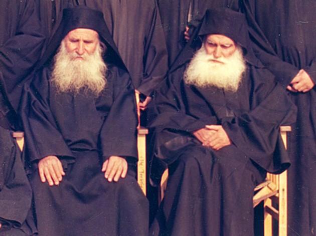 Părintele Iosif Vatopedinul şi Părintele Efrem Katounakiotul