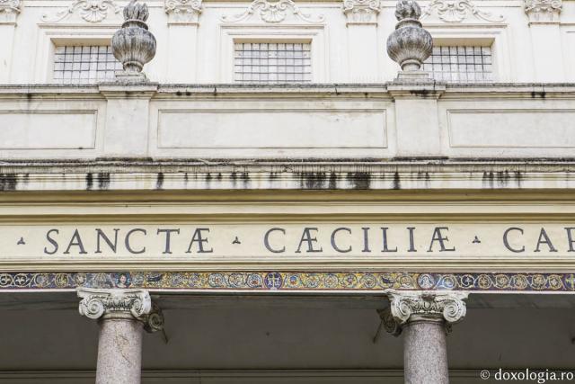 (Foto) Pași de pelerini la moaștele Sfintei Mucenițe Cecilia în Trastevere, Roma 