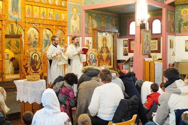 (Foto) Duminica celor zece leproși, în biserica românească din Göteborg