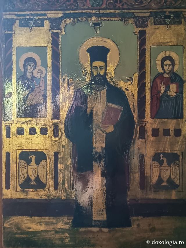 Icoană Sfântul Ioan Iacob Hozevitul - Mănăstirea „Sfântul Ioan Iacob” Corlățeni