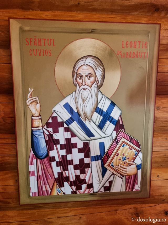 Sfântul Leontie de la Rădăuți - Biserica de lemn închinată Sfinților Cuvioși Părinți Sila, Paisie și Natan – Mănăstirea Sihăstria Putnei
