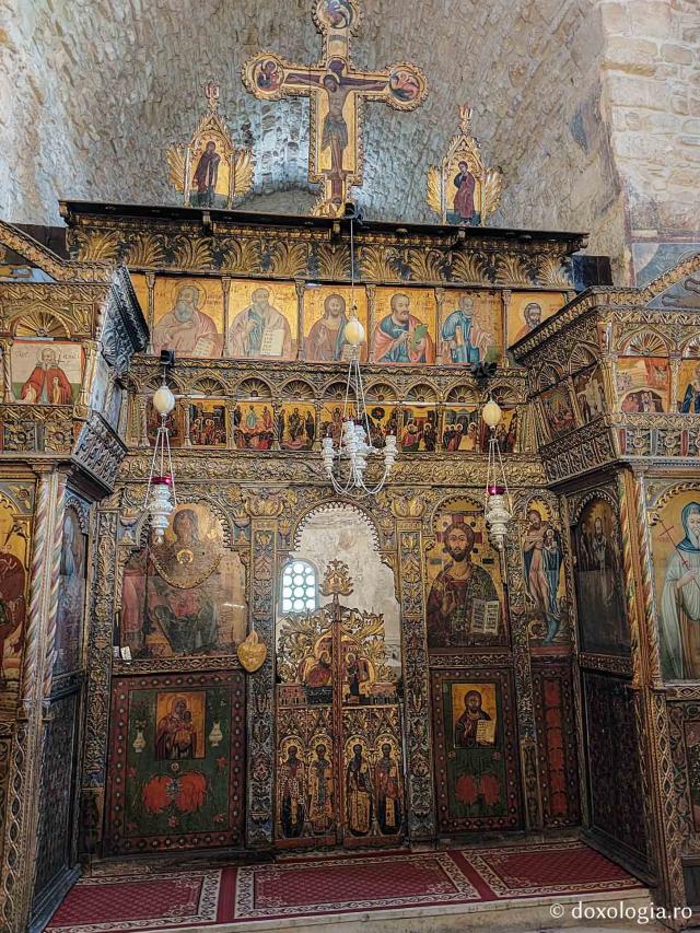 Catapeteasmă - Biserica Panagia Angeloktisti din localitatea Kiti, Cipru