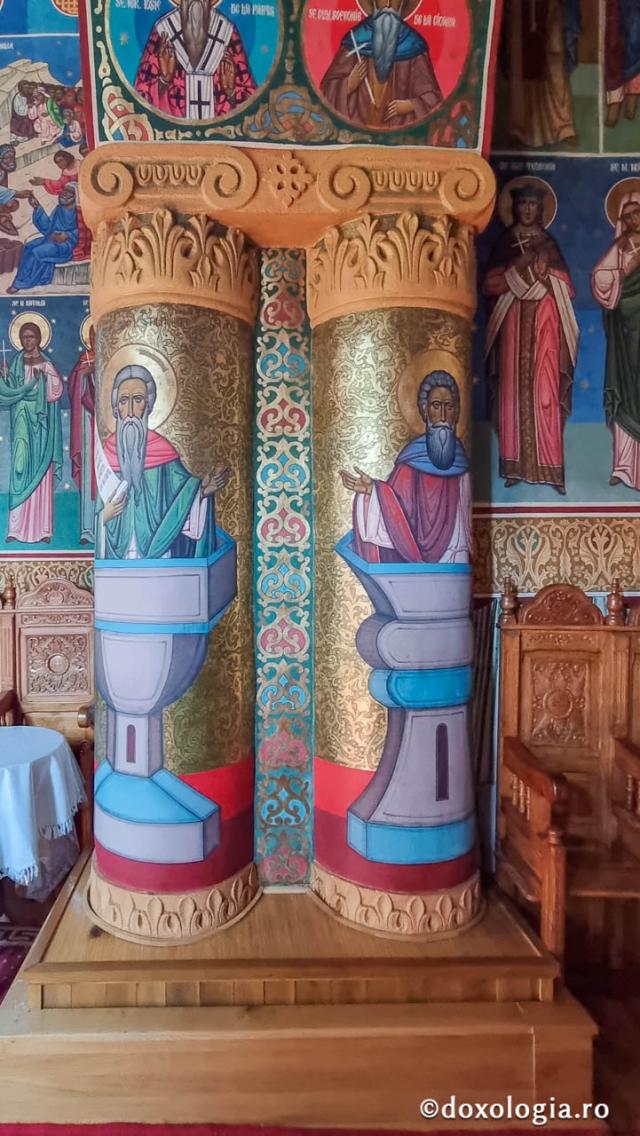 Mănăstirea Almaş - pictura interioara