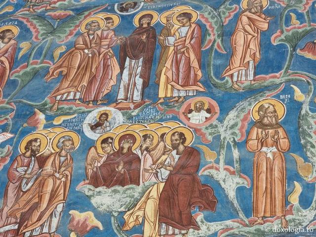 Frescă exterioară - Mănăstirea Moldovița