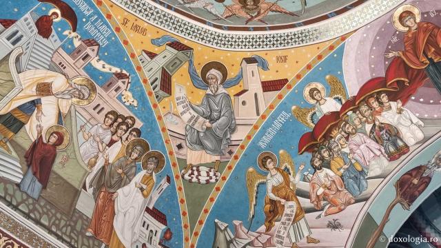 Frescă - Paraclisul „Sfântului Ierarh Leontie” de la Mănăstirea Bogdana