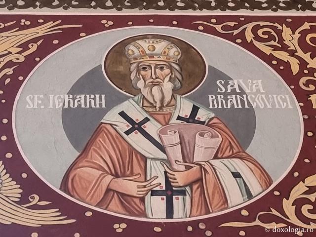 Sfântul Sava Brancovici - Paraclisul „Sfântului Ierarh Leontie” de la Mănăstirea Bogdana