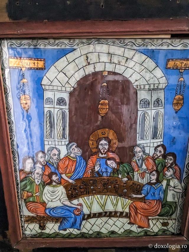 Cina cea de taină - Muzeul de icoane pe sticlă „Părintele Zosim Oancea” din Sibiel
